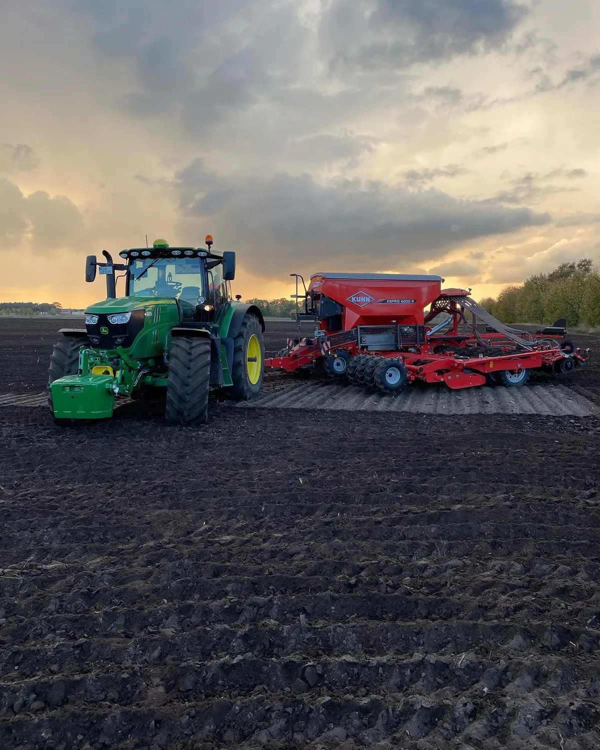 Landtechnik im Feldeinsatz